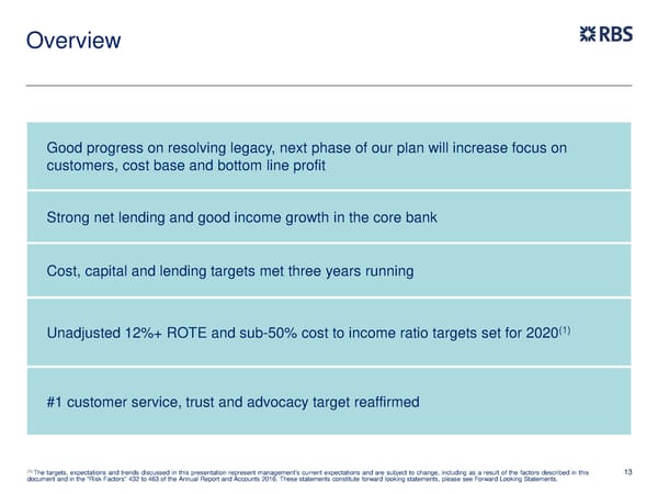 FY Results | RBS Group - Page 14