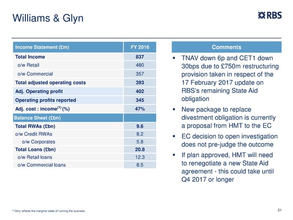 FY Results | RBS Group - Page 22