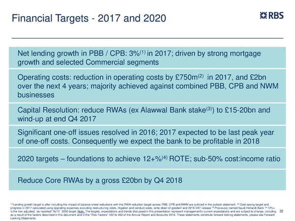 FY Results | RBS Group - Page 23