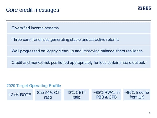 FY Results | RBS Group - Page 51